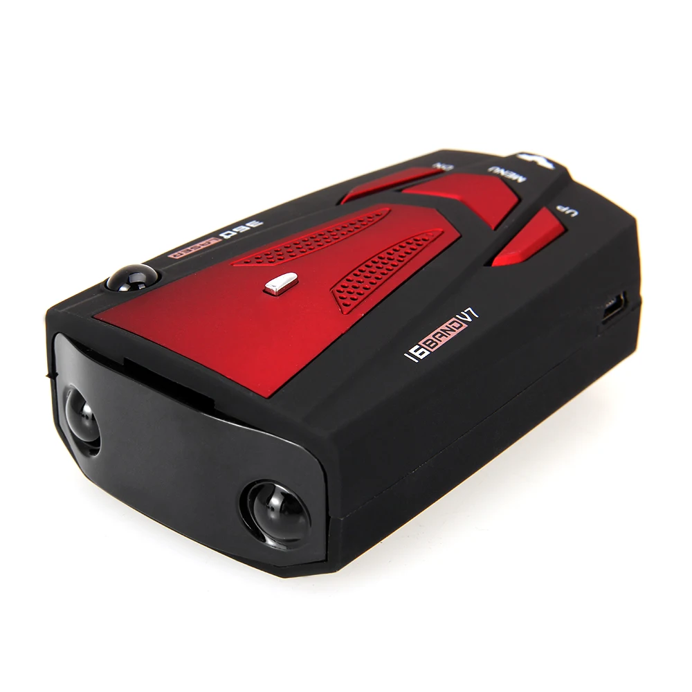 CARCHET GPS Car Radar Detectors Alarm System for Vehicle V7 Speed Voice car-detector 360 Degree Detector Electric Dog | Автомобили и