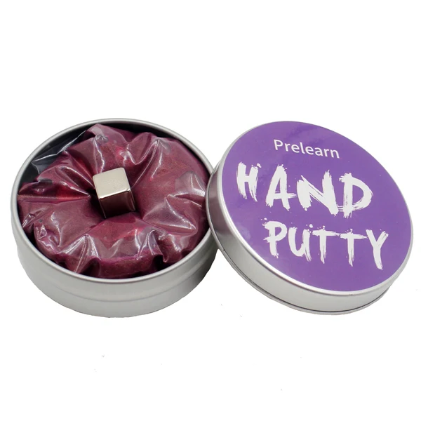 Purple Red DIY ручной шпатлевка Умный Магнитный Пластилин Глина смешная шпатлевка магнети прыжки слизь свет C Пластилин детский подарок игрушечный пластилин - Цвет: Purple Red