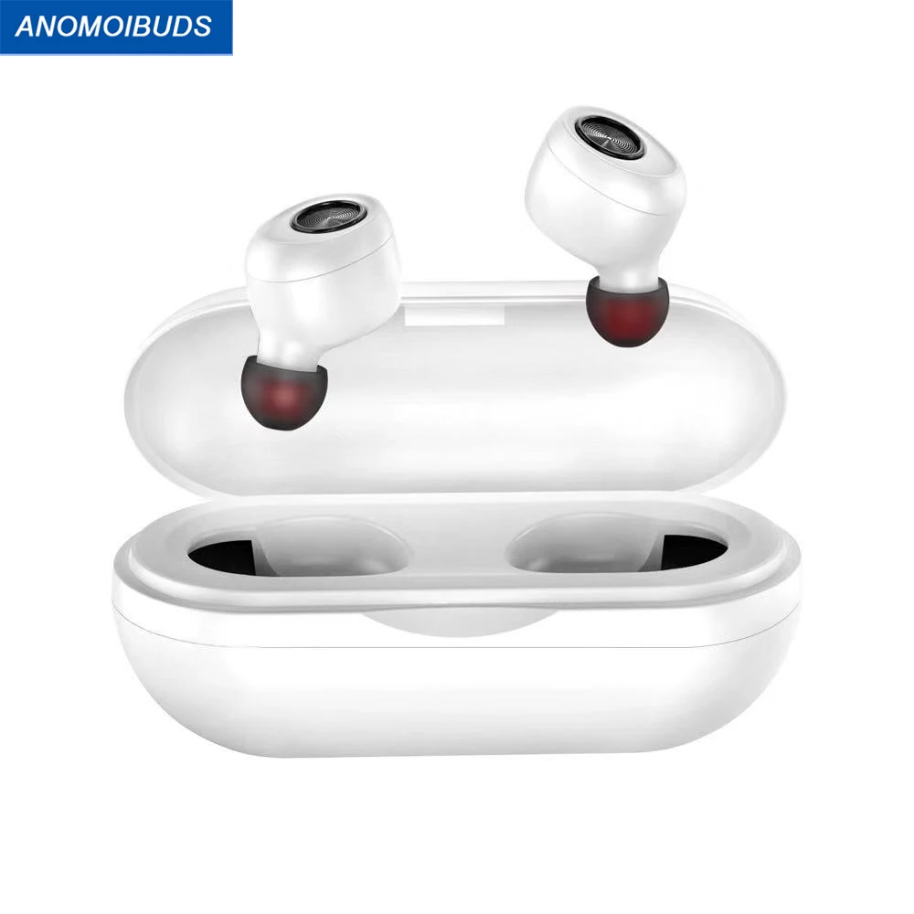 Anomoibuds капсулы беспроводные Tws Bluetooth наушники TWS Bluetooth наушники с шумоподавлением Bluetooth 5,0 стерео наушники для звонков