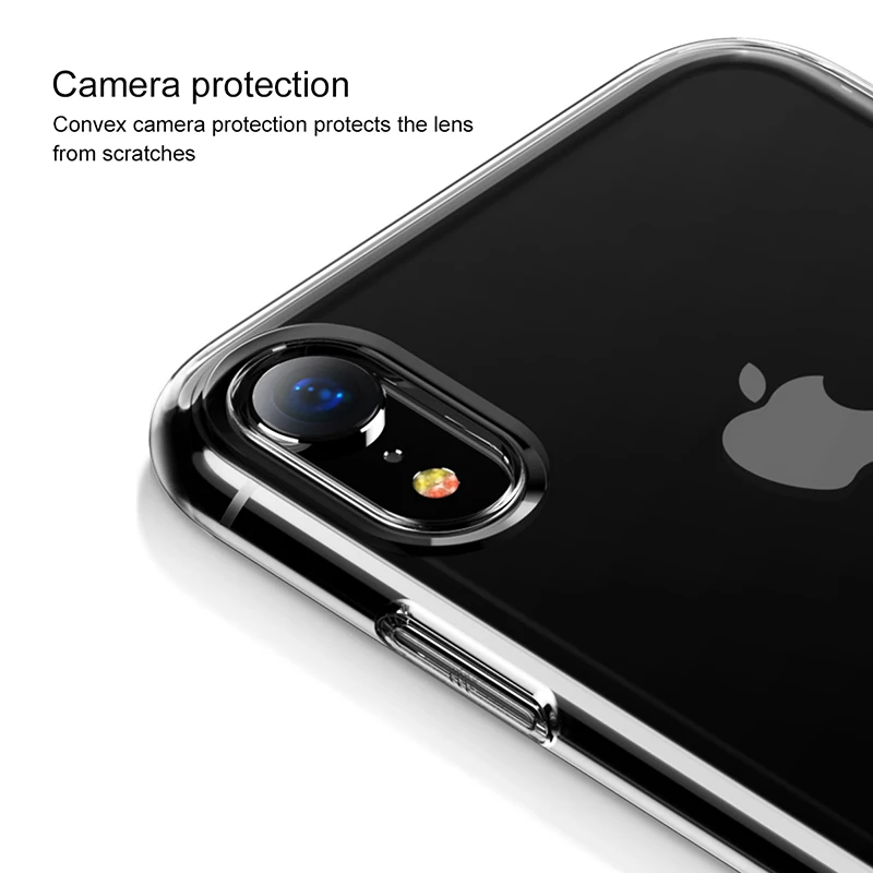 Baseus Прозрачный чехол для iPhone Xs Max Xr X S R Xsmax Coque Мягкий ТПУ силиконовый Жесткий ПК Защитный чехол для iPhone Max Funda