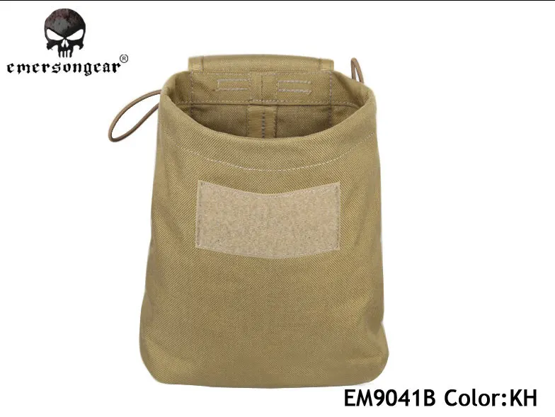 KH Emersongear дампа мешок маг Мешок Molle Тактические аксессуары Emerson Тактический Журнал чехлы Мультикам EM9042 Койот коричневый черный - Цвет: KH
