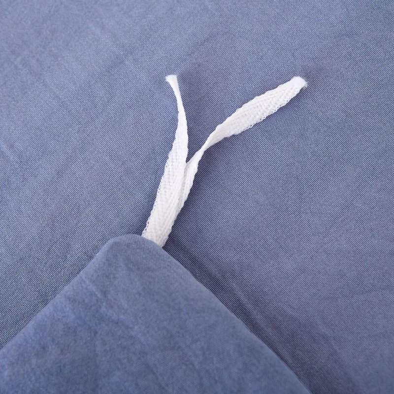 Паркшин мягкое промытое хлопковое постельное белье Декор набор постельных