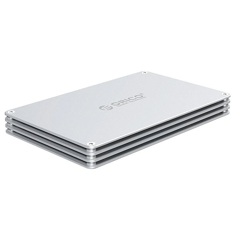 Ящик для мобильного жесткого диска Orico 2 5 дюйма USB3.1 алюминиевый ноутбук Type C