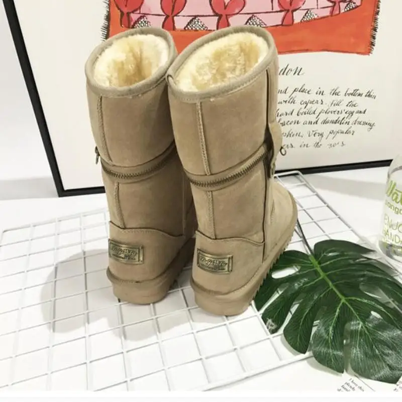 Classic Women Winter Boots Ladies Snow Female Ankle Shoes Zapatos De Mujer | Обувь