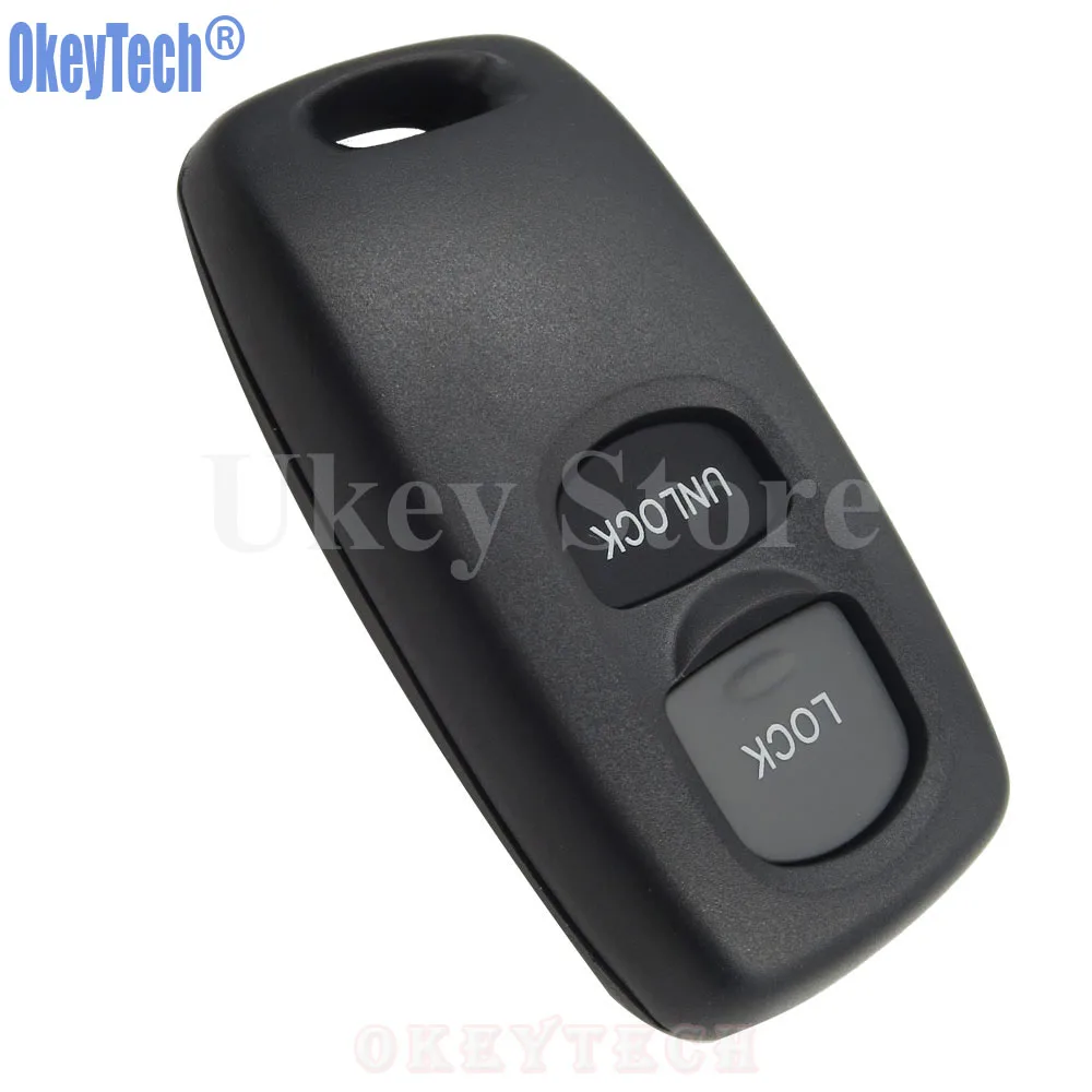 OkeyTech 10 шт./лот 2 кнопки автомобильный пульт дистанционного управления чехол для