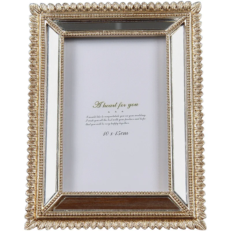 Классические резные рамки для фото 6 дюймовый творческий зеркало край альбом