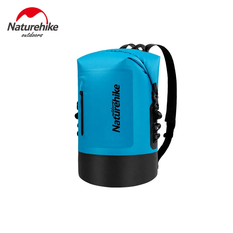 20L Blue NatureHike Высококачественная уличная водонепроницаемая сумка Сверхлегкий Кемпинг Водонепроницаемый рюкзак дрейфующее плавание сухой мешок - Цвет: 20L Blue