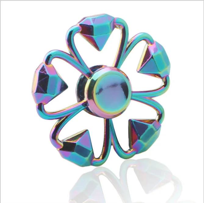 Новинка года Радуга рука Spinner handspinner Непоседа Игрушечные лошадки Наруто цинковый сплав Deak Игрушечные лошадки анти-стресс дети Рождество Игрушечные лошадки для детей