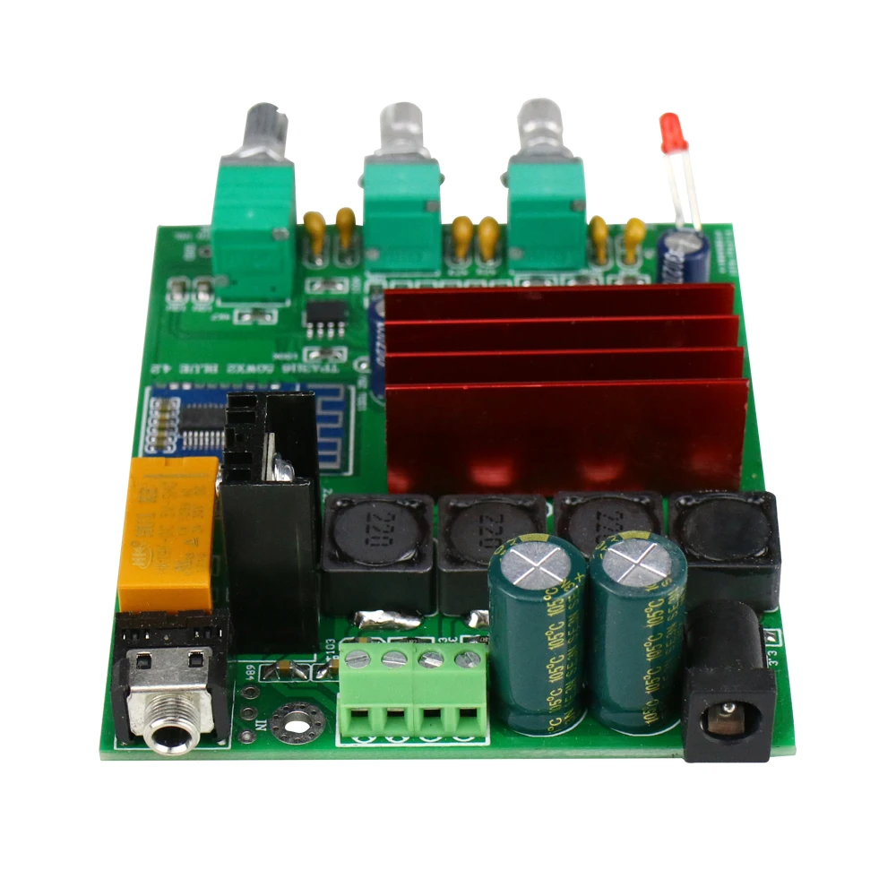 GHXAMP TPA3116 50 Вт * 2 Bluetooth усилитель аудио Плата твитер регулировка басов автомобиля