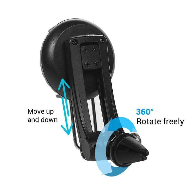 TURATA Car Phone Holder For iPhone X 8 Plus Samsung Xiaomi Mobile Stand Air Vent Mount 360 Rotation Support | Мобильные телефоны и