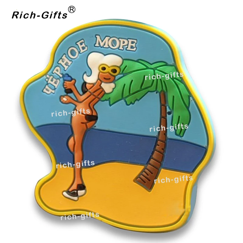 Free samples MOQ100PCS Wholesale Custom LOGO Promotion Gifts OEM/ODM PVC Personalized Magnet Fridge Souvenir Kids Birthday Gift |