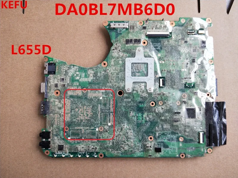 Материнская плата KEFU DA0BL7MB6D0 для Toshiba L650D разъем s1 DDR3 | Компьютеры и офис