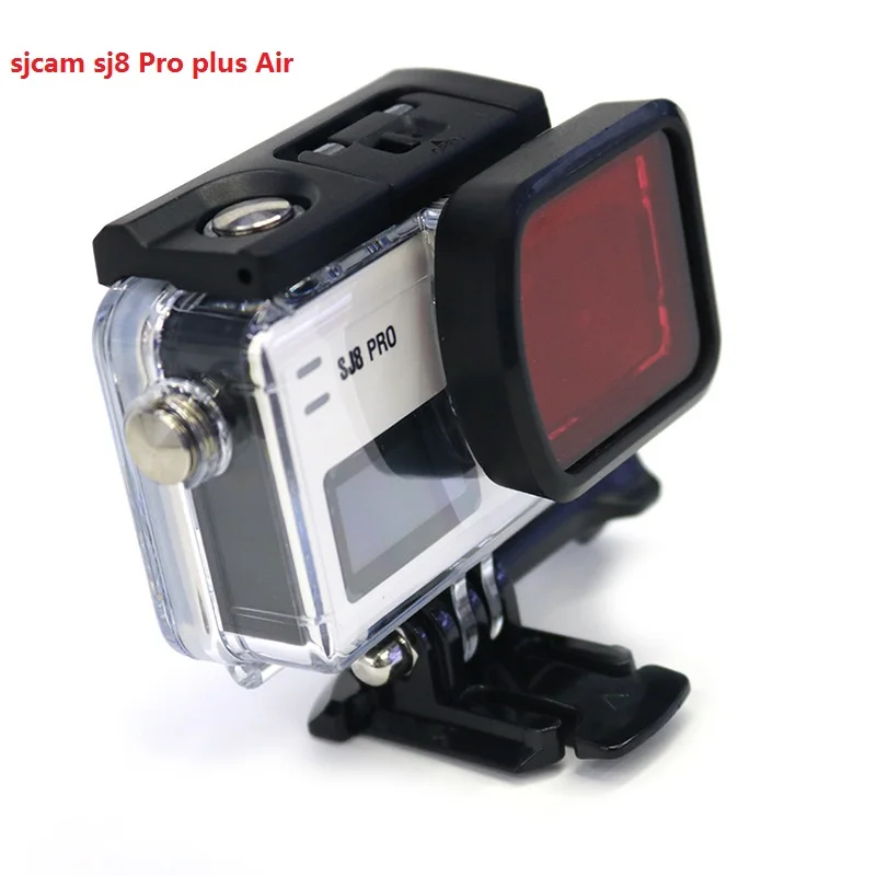 SJCAM SJ8 Pro/Plus крышка объектива царапина Объектив экран стеклянная пленка УФ фильтр крышка объектива для SJ8 Дайвинг Экшн-камера Clownfish