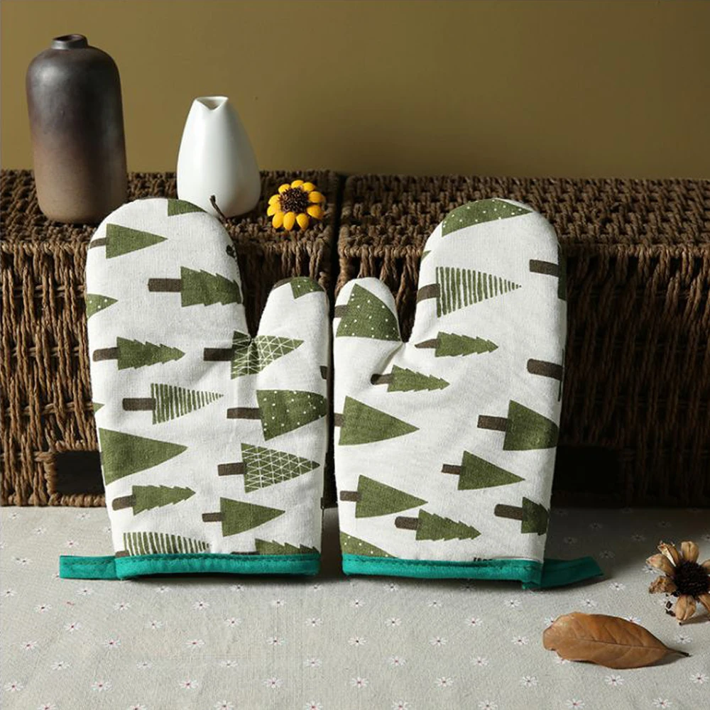 Перчатки для микроволновой печи 1 шт. изоляционные Нескользящие перчатки толстые