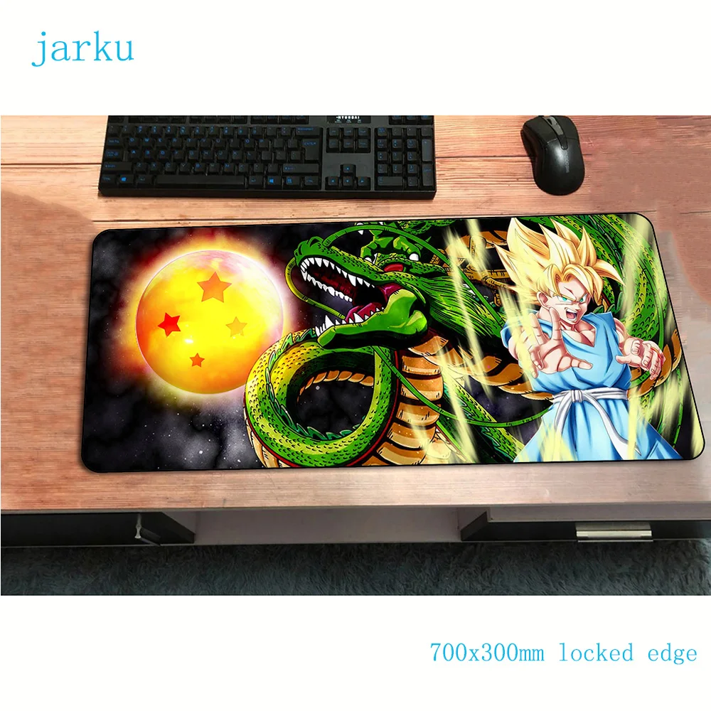 Коврик для мыши dragon ball, 700x300x2 мм, игровой коврик для мыши, персональный офисный коврик, Настольный коврик, подарок для мальчика, padmouse, игры для ПК, геймерские коврики