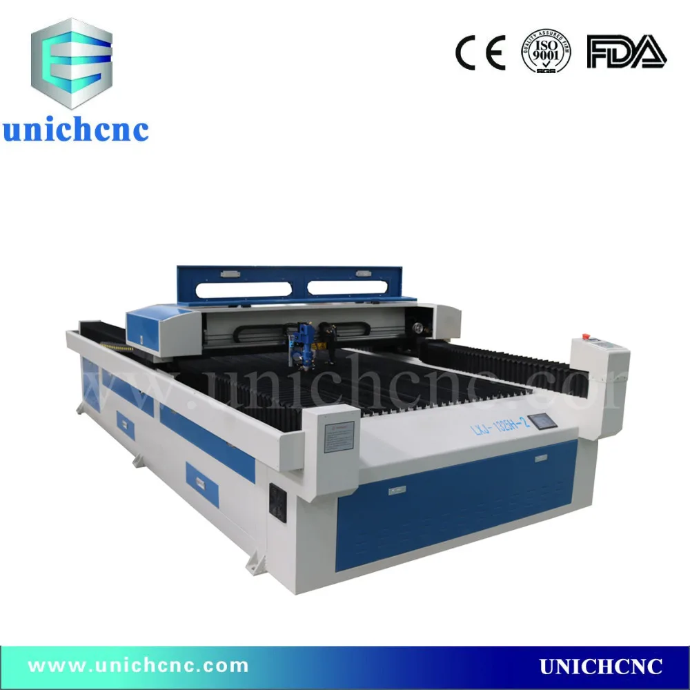 Станок для лазерной резки нержавеющей стали и металла UNICHCNC 1325 с двумя