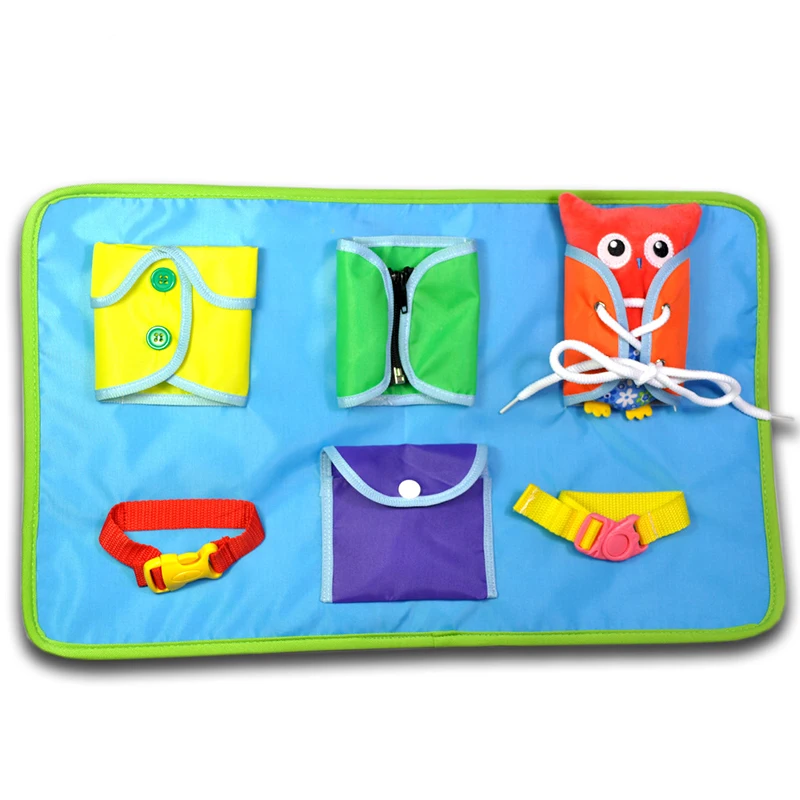 Занятая доска Сова развивающие игрушки на молнии шнуровка книга Базовая