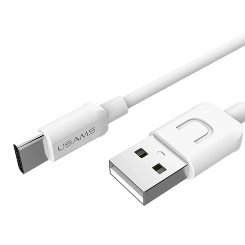 White 10 шт./лот USAMS usb type C кабель type-C кабель для samsung Gaxaly S8 Plus huawei Xiaomi mi6 mi5 oneplus 5 USB-C Кабель зарядного устройства - Цвет: White