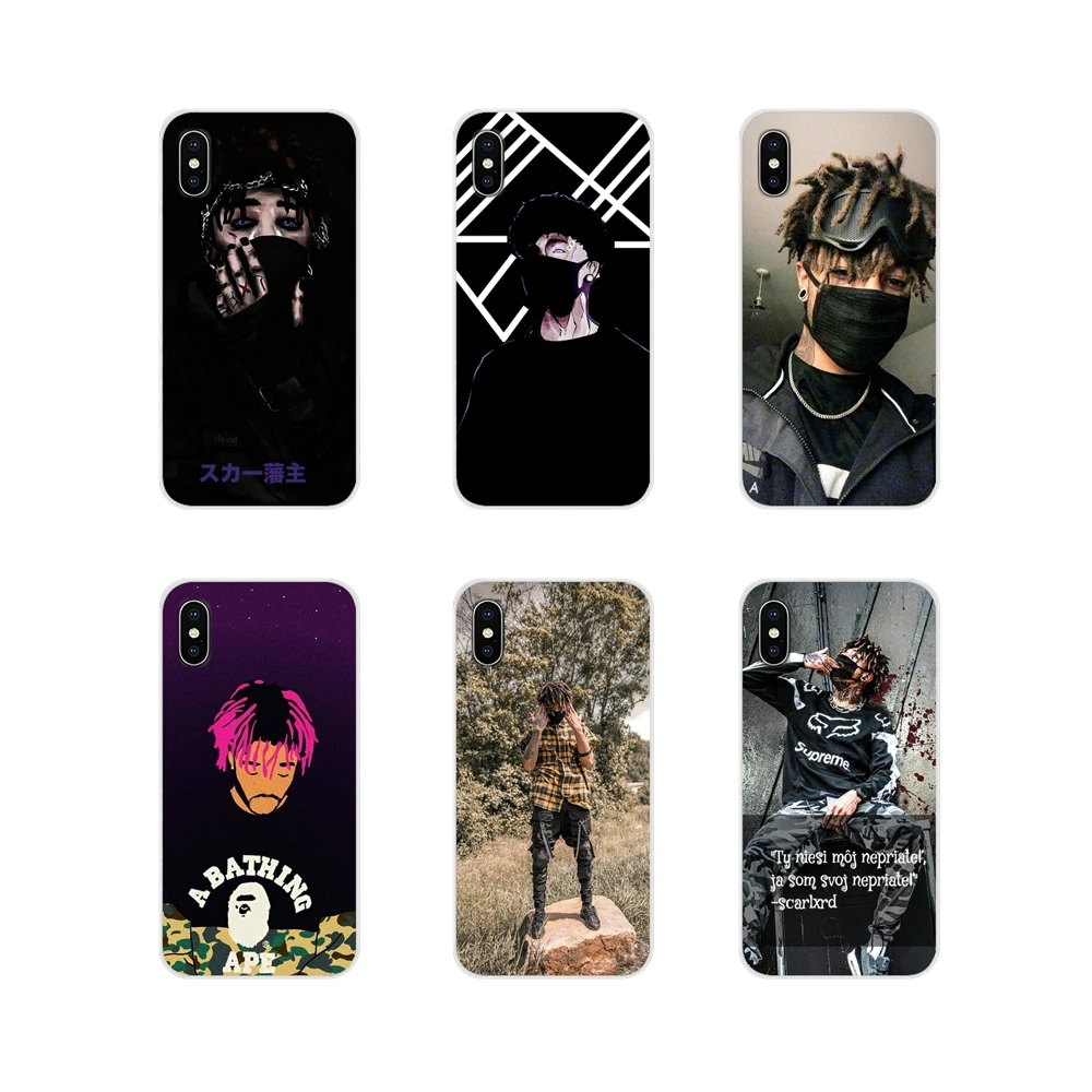 Scarlxrd j аксессуары чехлы для телефонов Чехлы Apple iPhone X XR XS MAX 4 4S 5 5S 5C SE 6 6S 7 8 Plus ipod touch |