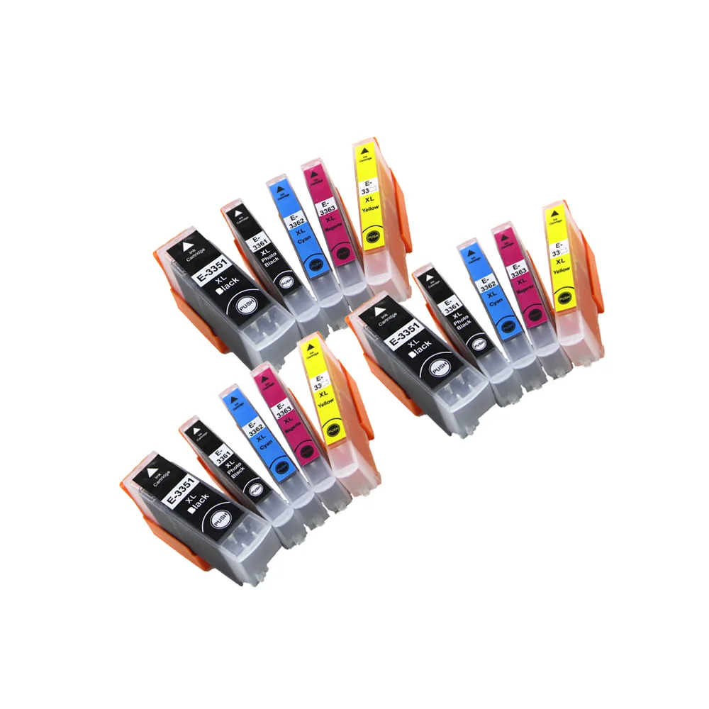 33XL T33 T3351 T3361 T3364 совместимый чернильный картридж для EPSON XP 530 630 830 635 540 зеркальные