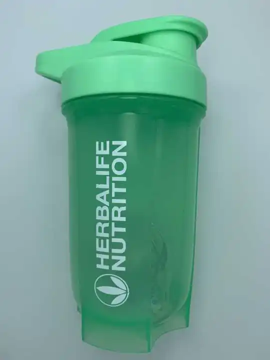 Портативный 500 мл добавки herbalife спортивный шейкер BPA-Free W/проволочный венчик 5 вариантов цвета - Цвет: Green