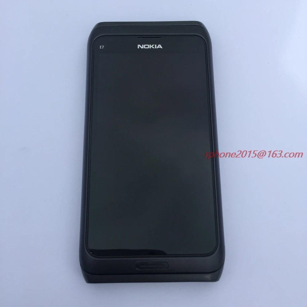 NOKIA E7 мобильный телефон разблокированный 3G wifi смартфон Восстановленный сенсорный экран