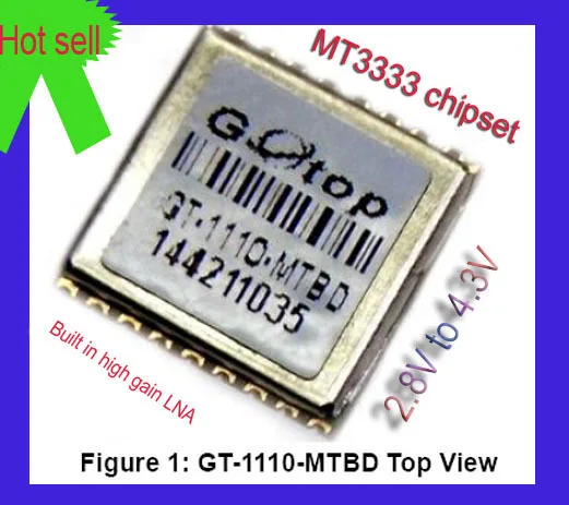 

JINYUSHI для Gotop GPS модуль 10,1*9,7 мм GT-1110-MTBD Быстрое позиционирование звезды сильный и стабильный GPS Beidou двойной модуль