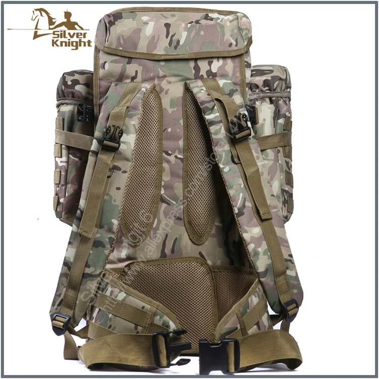 Новый! 56L открытый спорт большой копье сумки женщины мужская военный Backpacks туризм