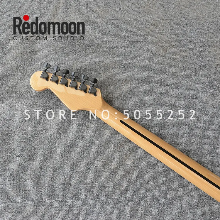 Фабрика на заказ гитара 6 струн charvel электрогитара с кленовым грифом черный hardwares музыкальный инструмент магазин