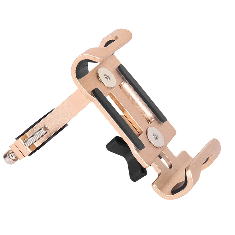 Full Aluminium Alloy Bike Phone Holder 3.5-6.5" Cell Phone GPS Mount Holder Bicycle Phone Support for iphone 6 8 dropship