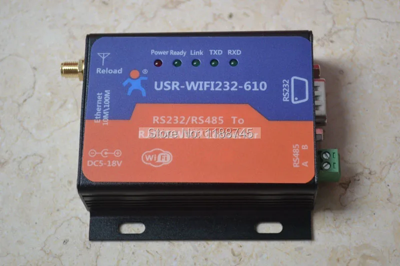 USR WIFI 232 610 Последовательный RS232 RS485 к Wi Fi и Ethernet TCP/IP конвертер|rs485 hub|rs485 pcirs485 protocol |