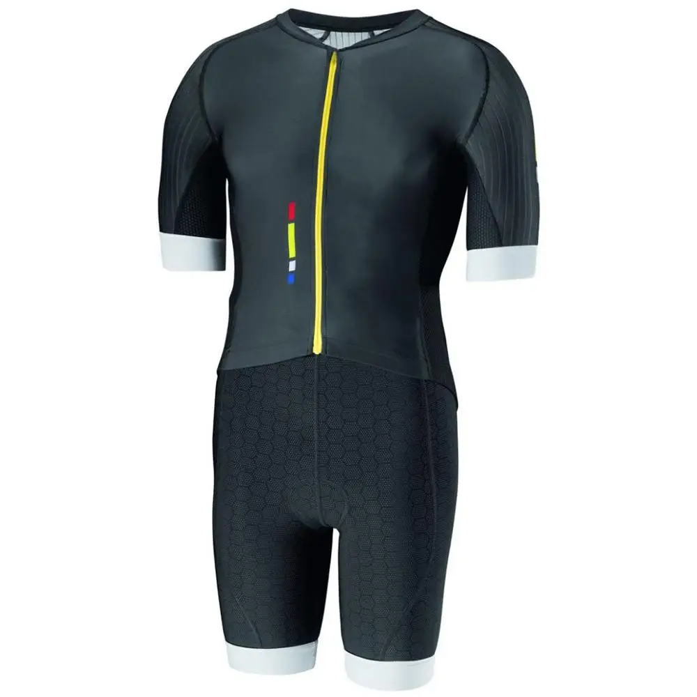 1-Pic Color Pro Супер Скоростной костюм мужской с коротким рукавом Ropa Ciclismo Maillot комбинезон триатлонный костюм Велоспорт Спортивная форма велокостюм - Цвет: 1-Pic Color