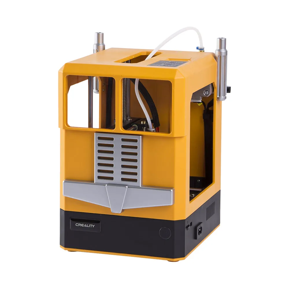 Creality 3D CR-100 компактный размер настольный 3d принтер Полностью Собранный 100*100*80 мм размер печати автоматическое выравнивание с пультом дистанционного управления
