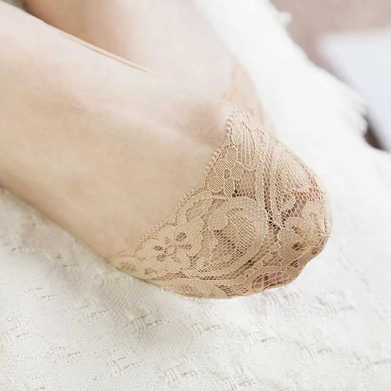 SP & CITY однотонные женские кружевные тапочки на высоком каблуке с вырезами дышащие