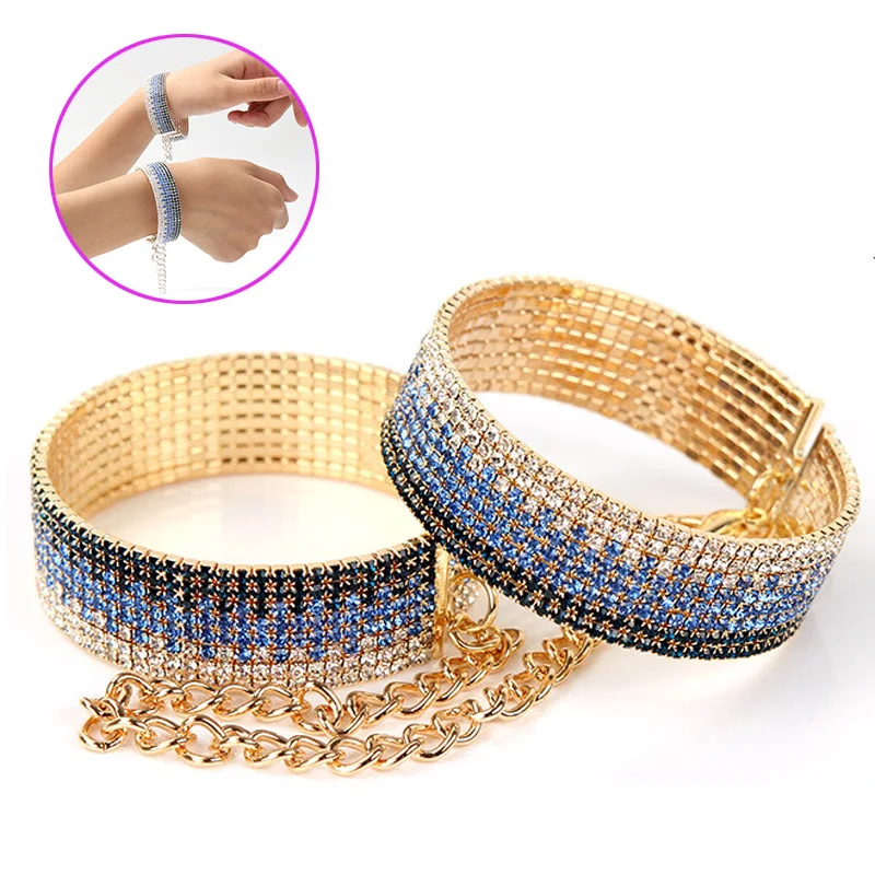 Блестящий металл плюшевые эротические игрушки для взрослых наручники Манжеты