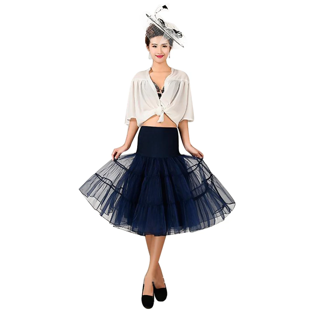 Женская юбочка Kenanc винтажная бальная пачка 5 цветов|skirts womens|puff skirtpetticoat skirt |