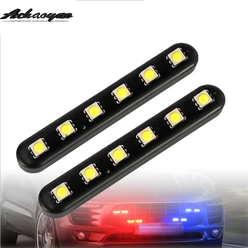 Взрывные модели Модифицированная 6LED Мини водонепроницаемая мигающая аварийная