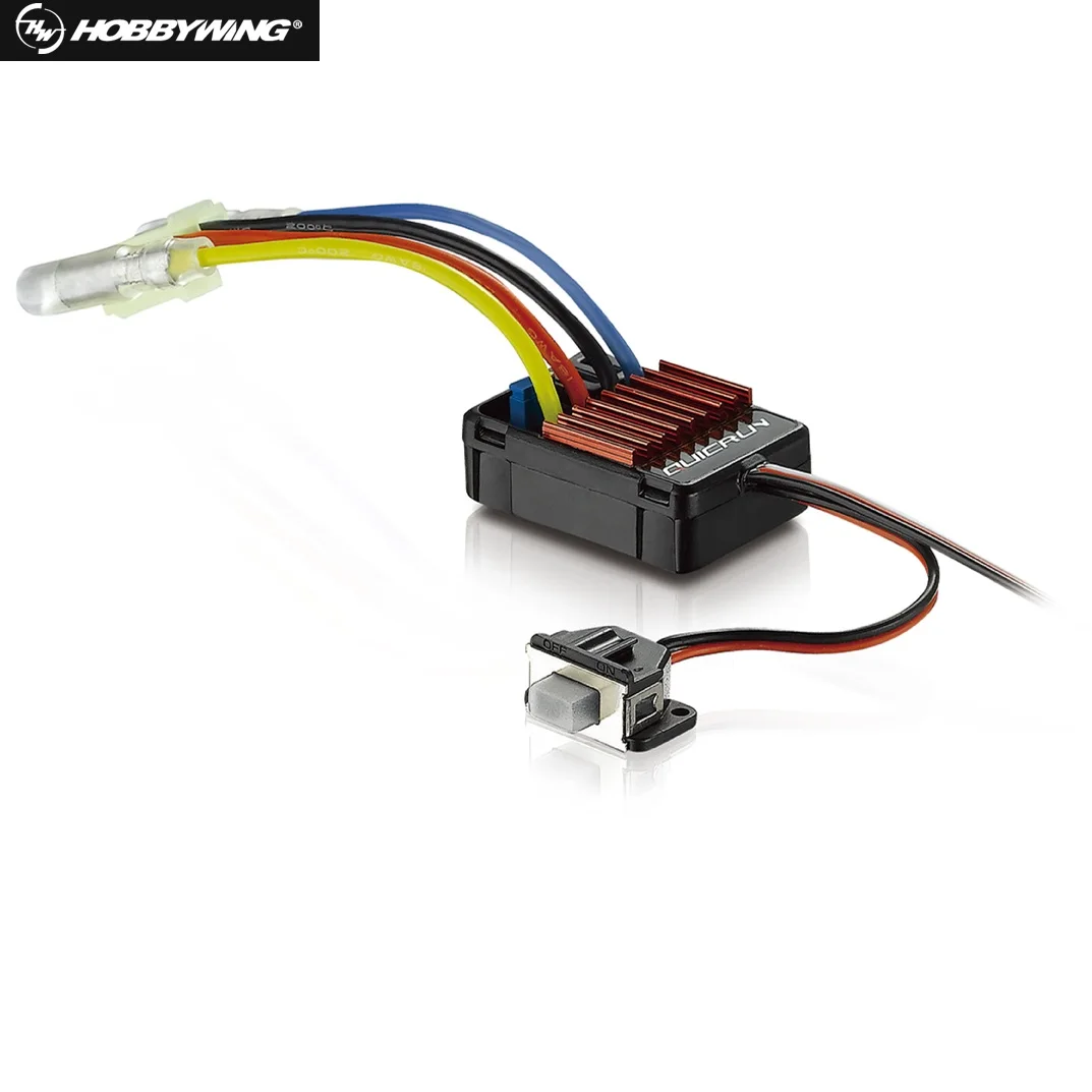 Hobbywing QuicRun WP 1625 матовый 30120000 1/16 1/18 rc Touring Cars/багги/Monster Trucks 25A esc|Детали и аксессуары| |