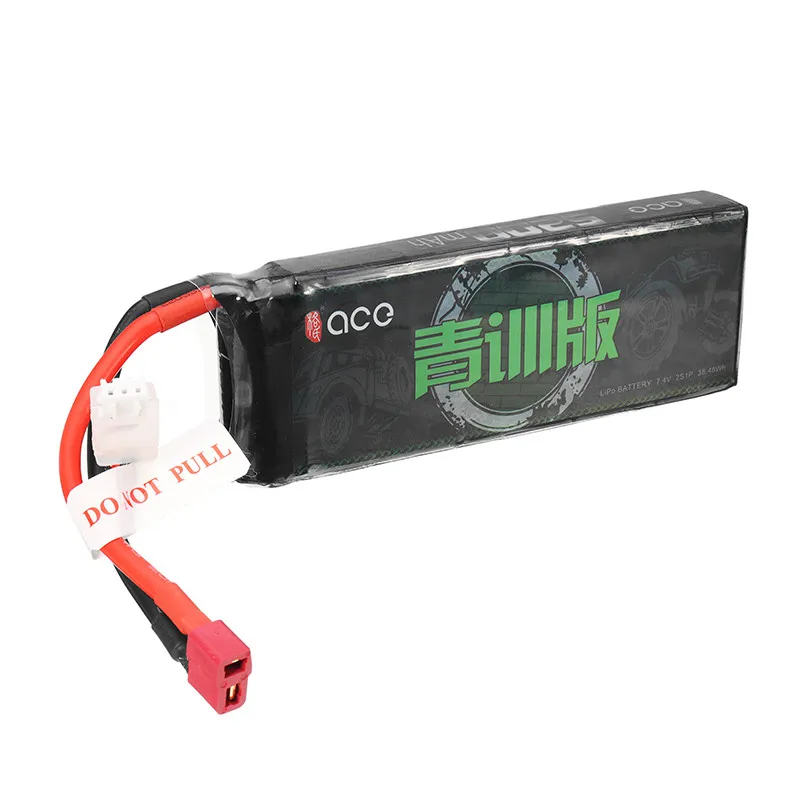 Генс Ace 7.4 В 5200 мАч 2 S 50C Перезаряжаемые lipo Батарея T штекер для 1/8 1/10 RC автомобилей |