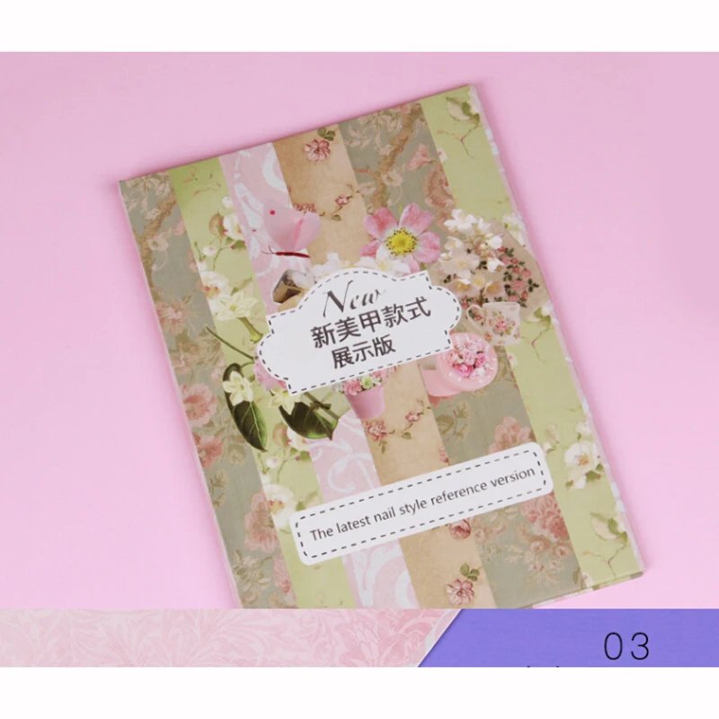 Новое поступление ногтей Дисплей Book/Модная женские ногти маникюрного салона с