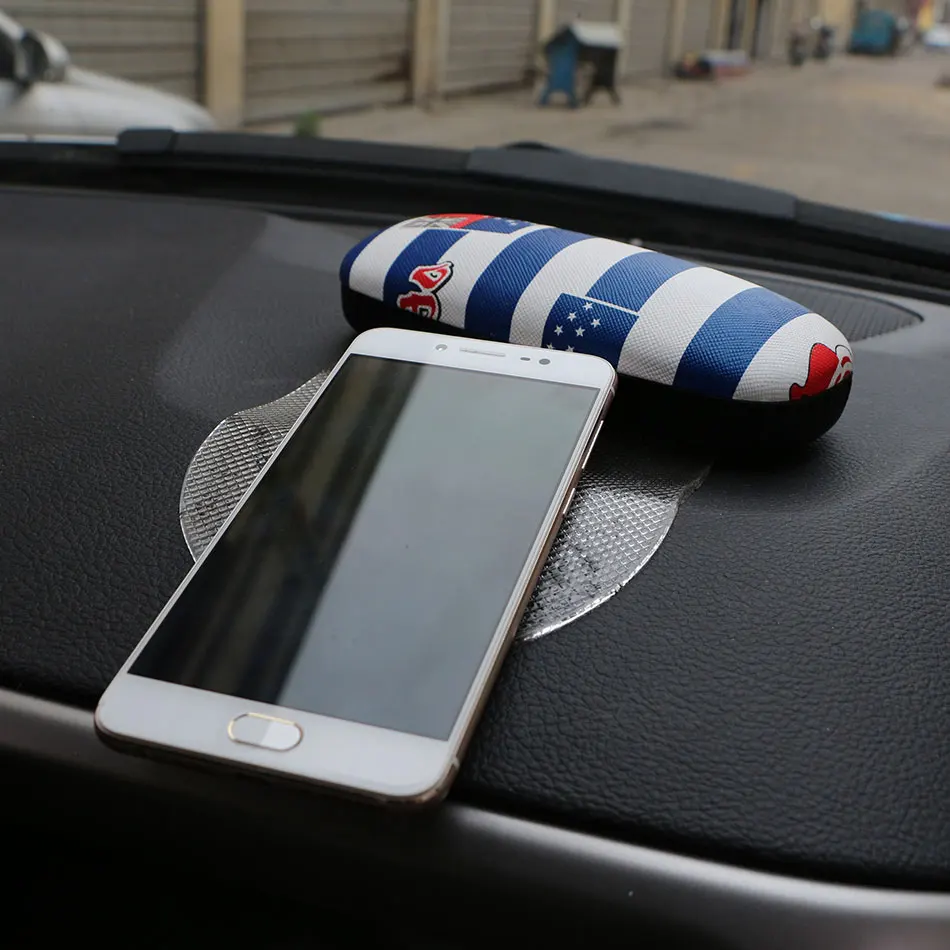 1 шт. Противоскользящий коврик для Мобильный телефон Mp4 Pad GPS автомобильный Липкий