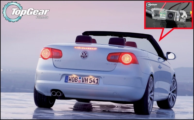 Автомобильная камера для Volkswagen VW Eos высокое качество задняя заднего вида TOPGEAR Fans |