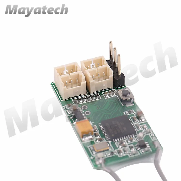 Dsmx DSM2 дистанционный приемник для передатчика Spektrum DX6I DX18 DX8 DX9 DEVO10 REDCON CM410X 4Ch PPM JST 2