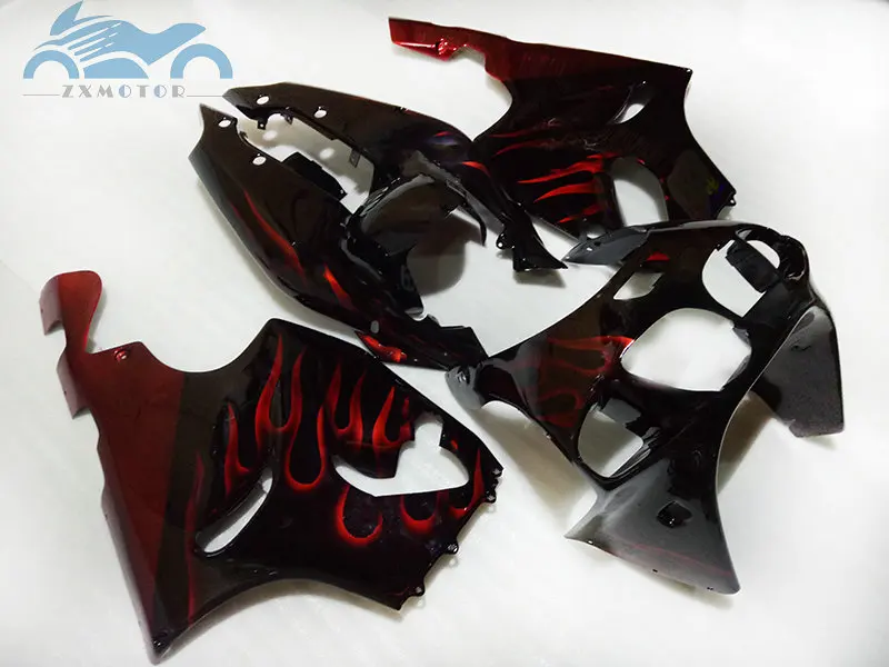 Комплект обтекателей для KAWASAKI Ninja ZX7R 1996 1999 2002 2003 комплект из АБС пластика