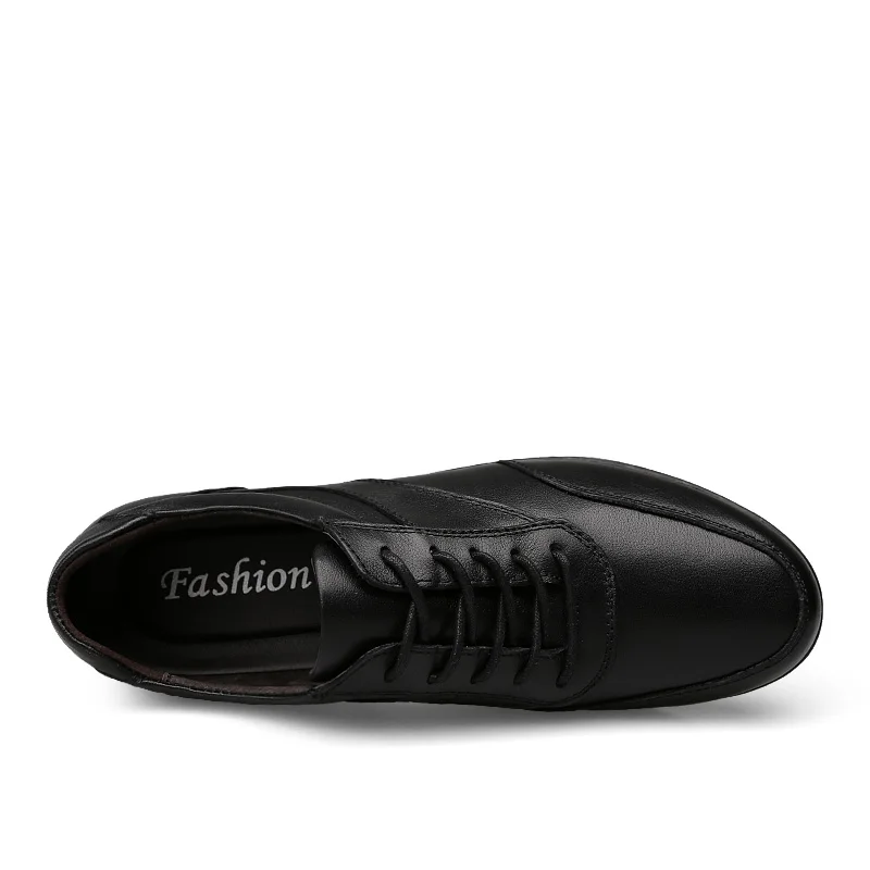 CLAX мужская кожаная обувь из натуральной кожи Осенняя для мужчин 2017 дизайнерские