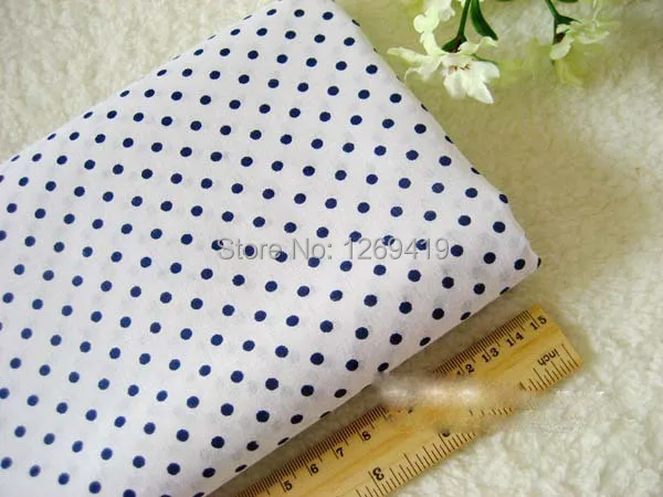 7 шт. 50*50 см хлопковая ткань с принтом в горошек|patchwork tilda|printed cotton fabriccotton fabric bundles |