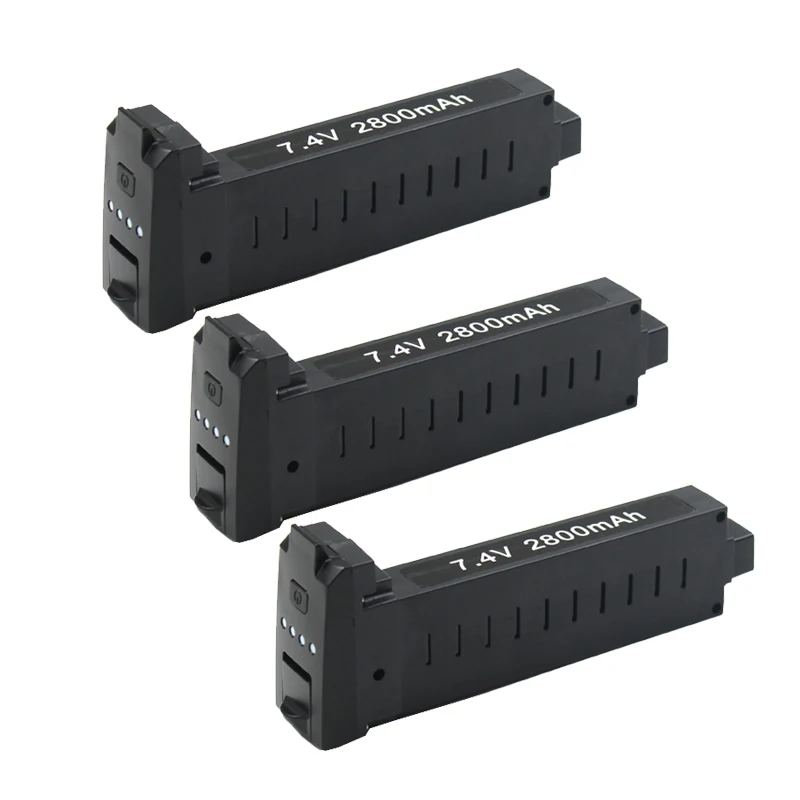 3 Battery SG906 gps Радиоуправляемый Дрон батарея 7,4 в 2800 мАч светодиодный литиевый аккумулятор запасные части Аксессуары для SG906 бесщеточный gps 5G Wifi PFV Дрон - Цвет: 3 Battery