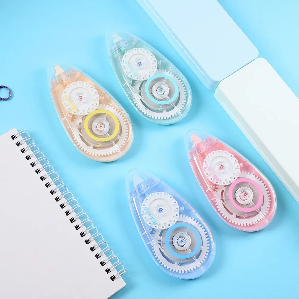 1 шт., 5 мм X 25 м, милая Корректирующая лента для конфет, Kawaii, прозрачный корректор высокой емкости, Модифицированная лента, школьные принадлежности, канцелярские принадлежности