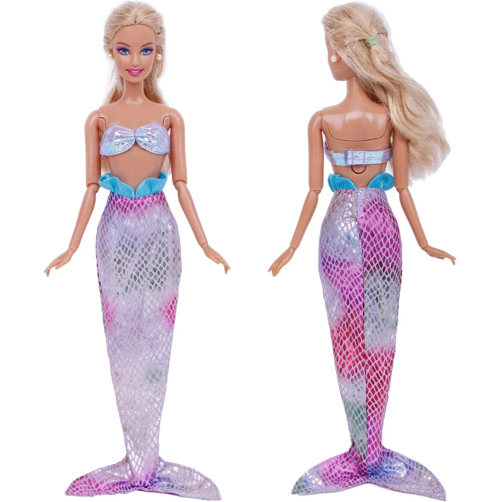 Модный наряд в особом стиле копия одежды принцессы русалки одежда для свадебной