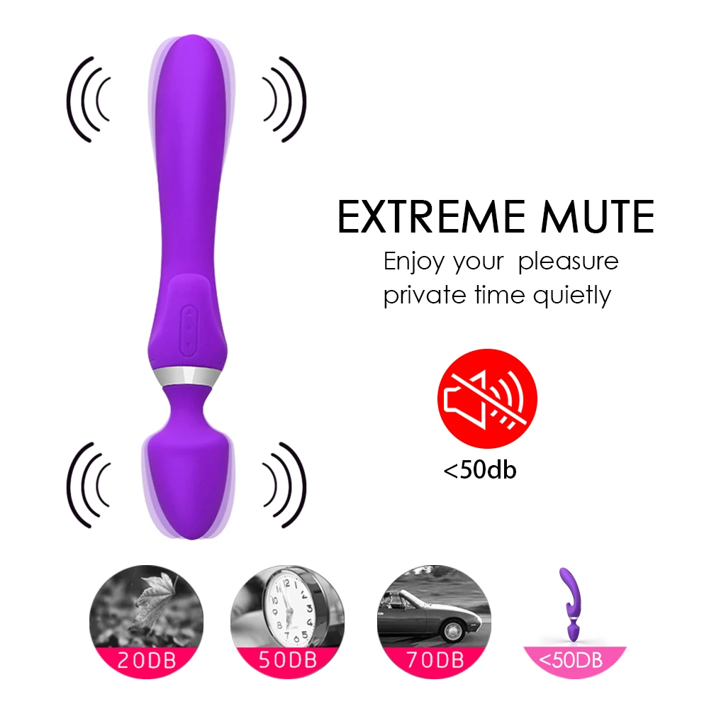 Erotic wand Magnetic masturbation Vibrator Woman's G-spot Clitoris Stimulator Couples Flirting Massager Adult Products Sex Shop | Красота